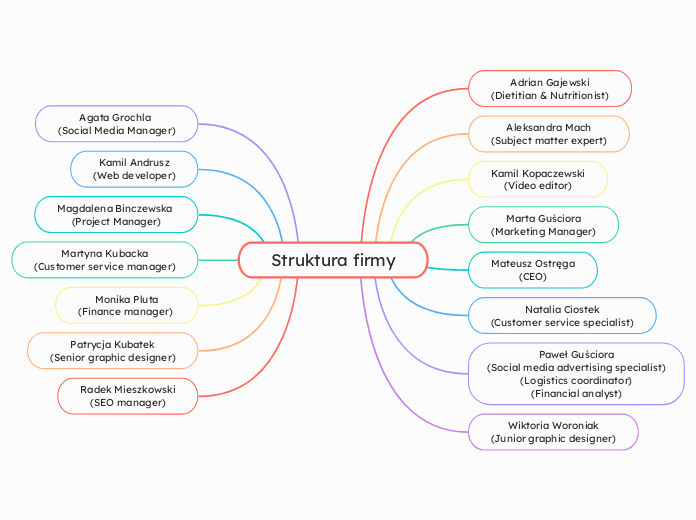 Struktura firmy 