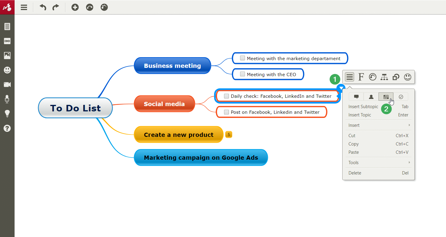 Set a recurring task 1