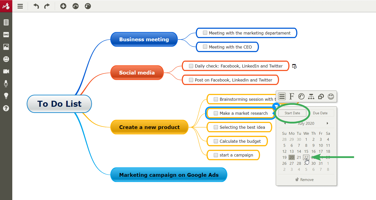 Set a regular task 4