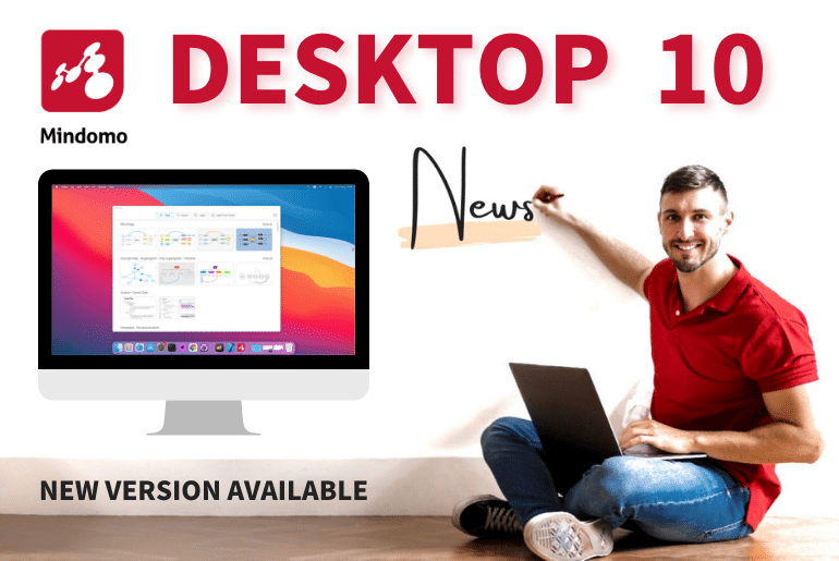New Mindomo Version for Windows and macOS available