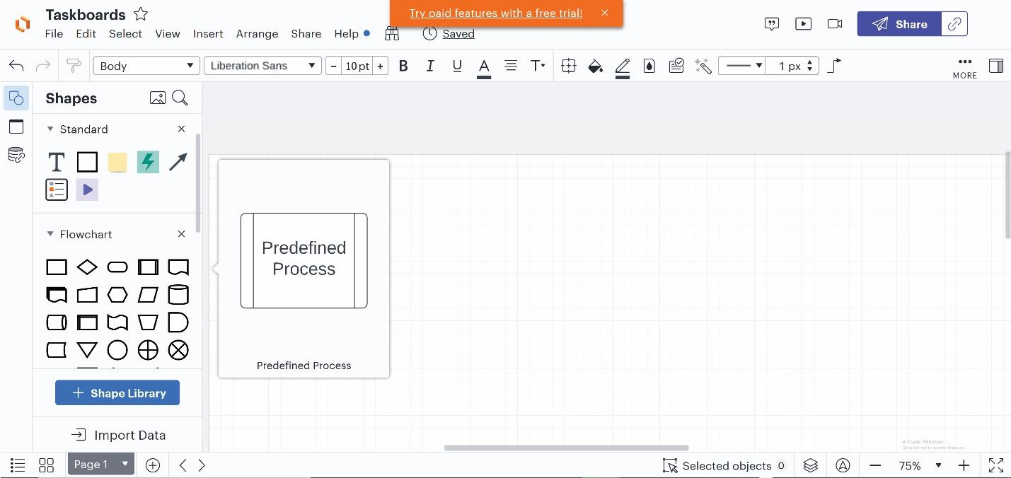 Lucidchart diagram software