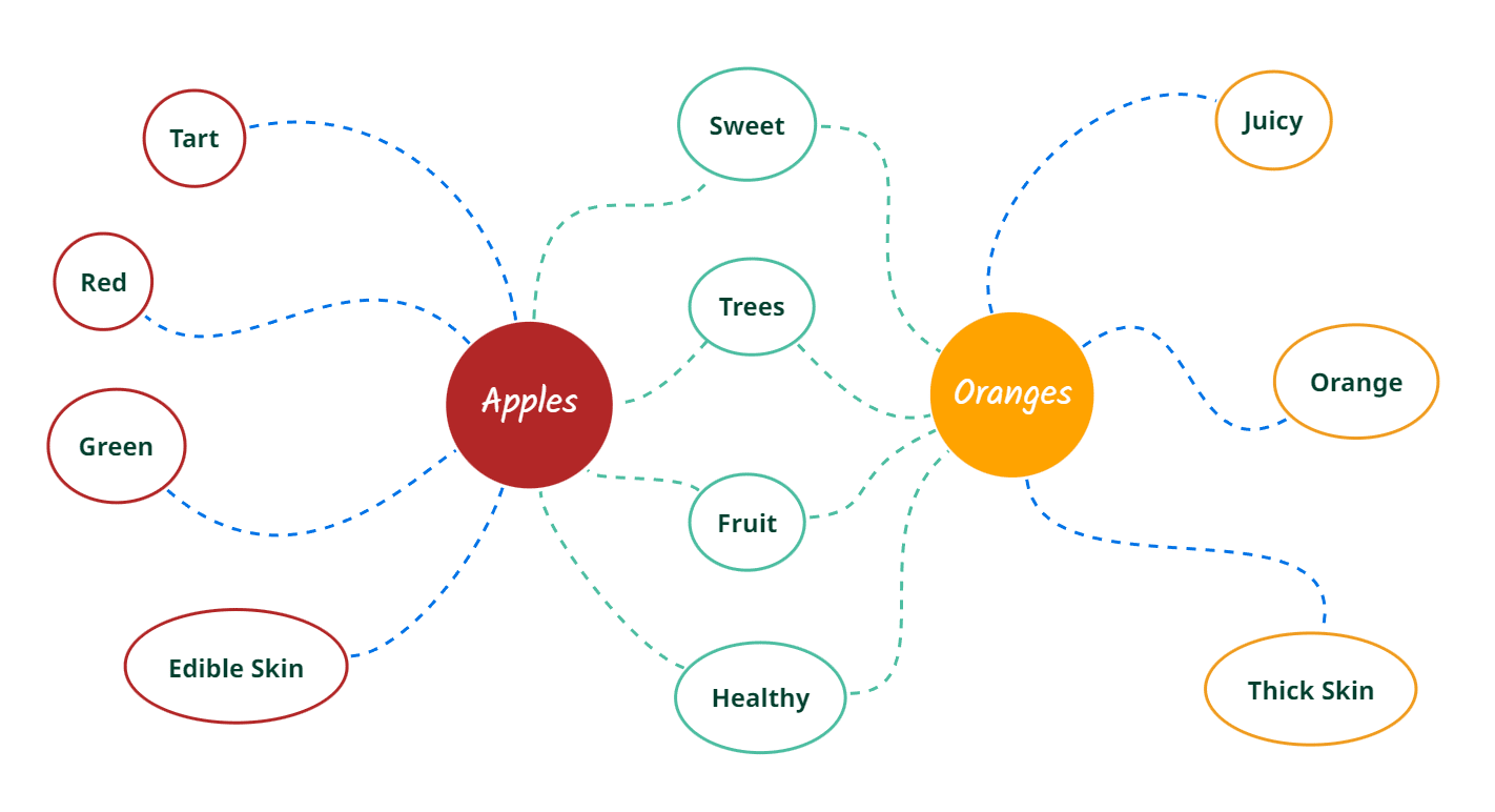 double bubble map example 1