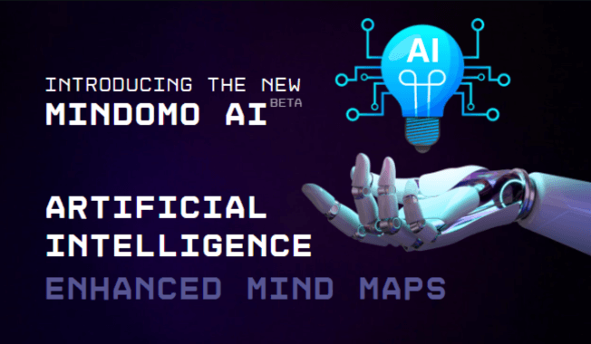 Mindomo AI (BETA): Your new creative partner for a new era of diagramming