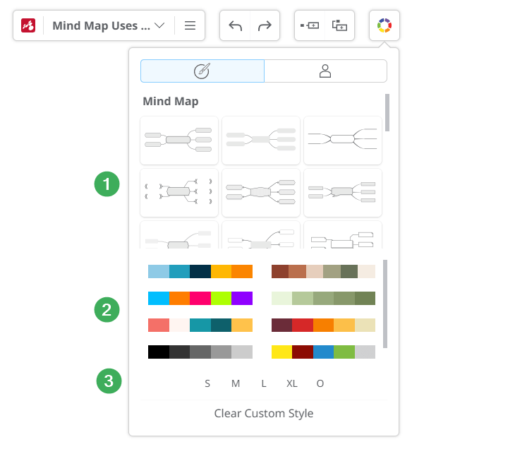 Clear Custom Style button