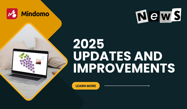 Behind the Scenes: What We Improved in Mindomo during 2025