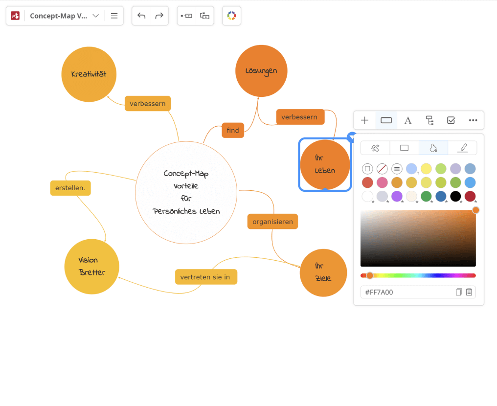 Kollaborativer Concept Map Maker