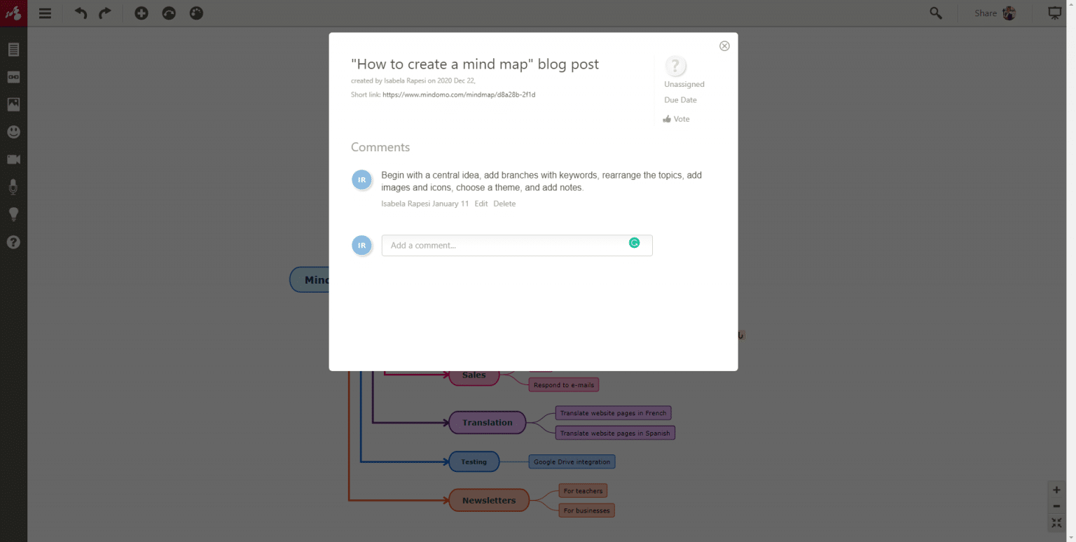 Mindomo Evolution In 2020 Features And User S Opinion