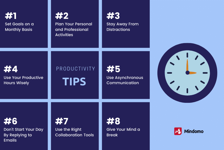 8 Productivity Tips