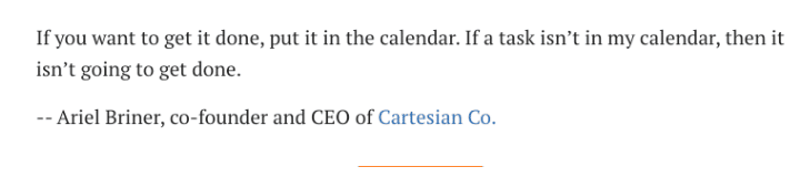 calendar quote