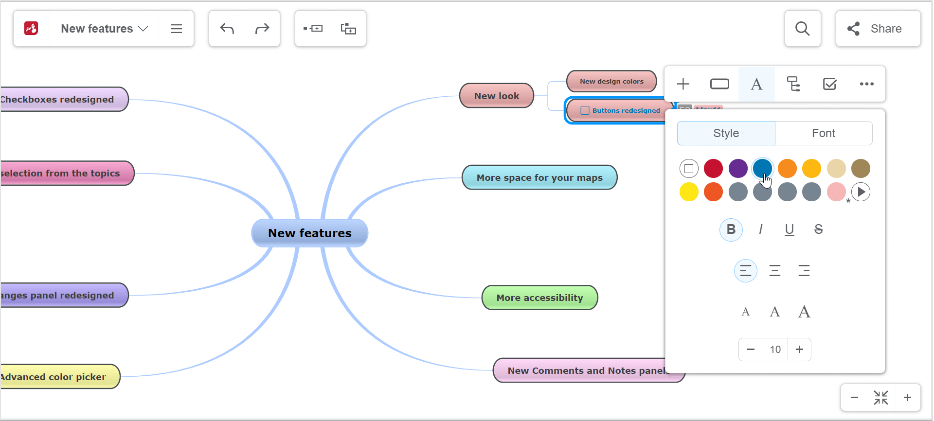 Checkboxes redesigned