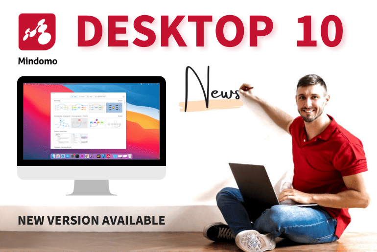 Mindomo Desktop 10 for Windows and macOS