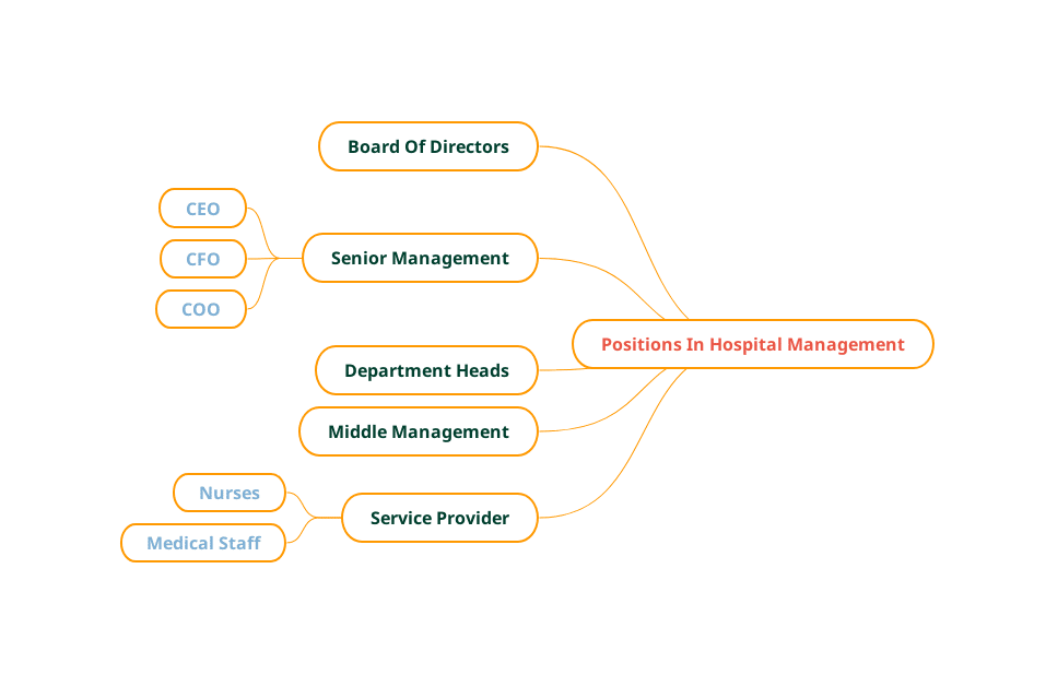 Positions in Hospital Organizational Structure