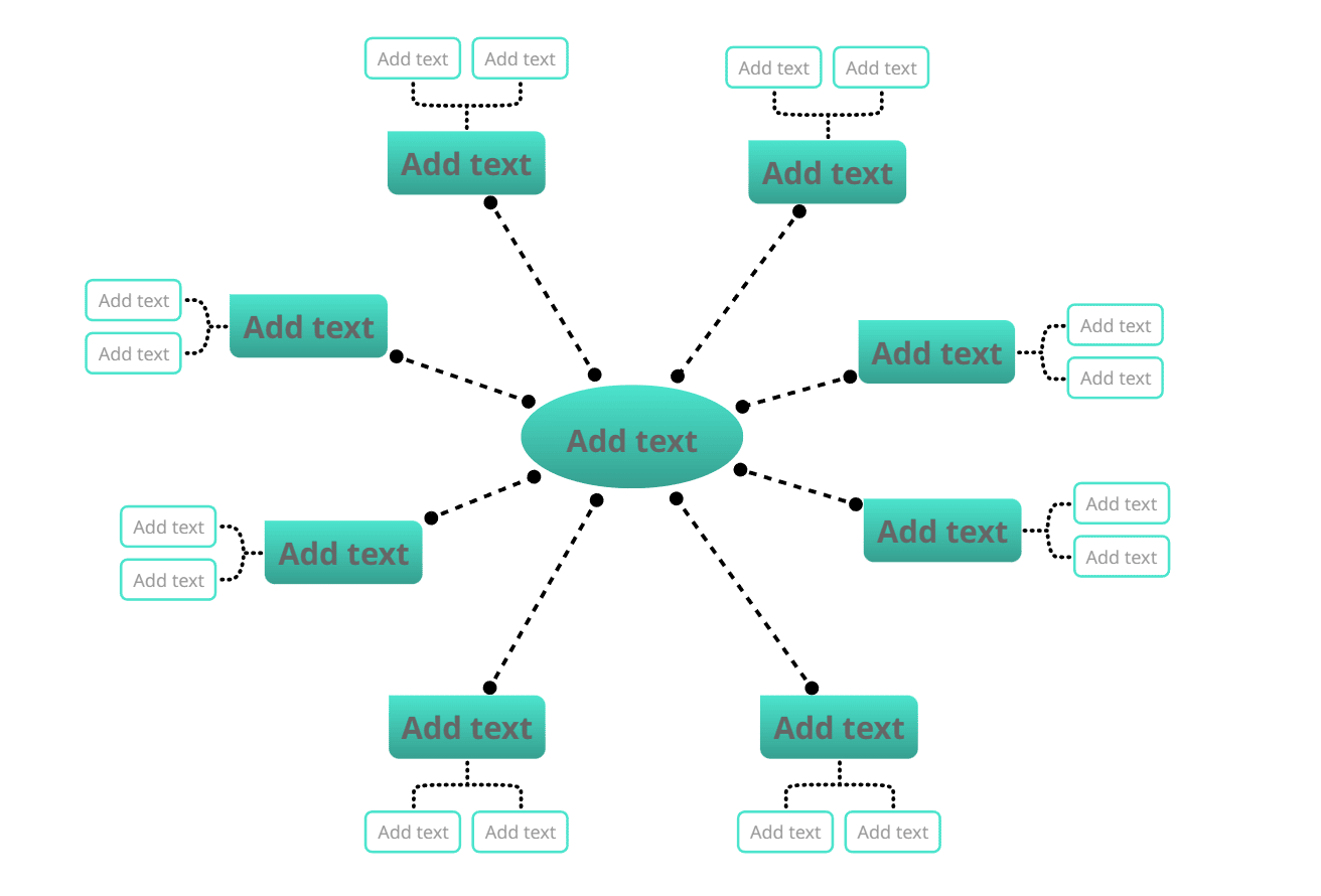 generative tree diagram template