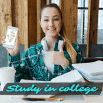 Study in the college using mind maps