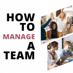 how to manage a team