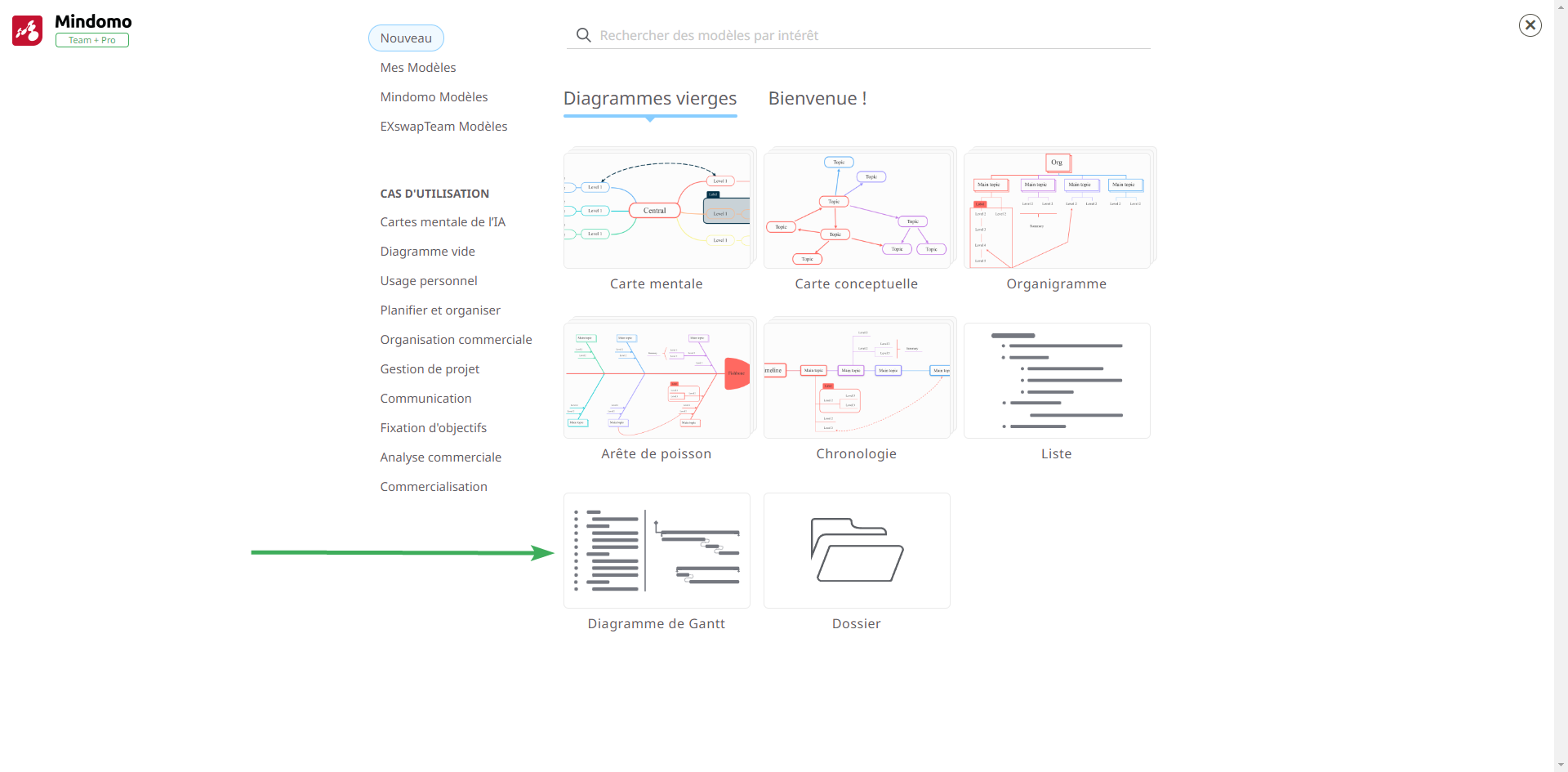 logiciel de diagramme de gantt