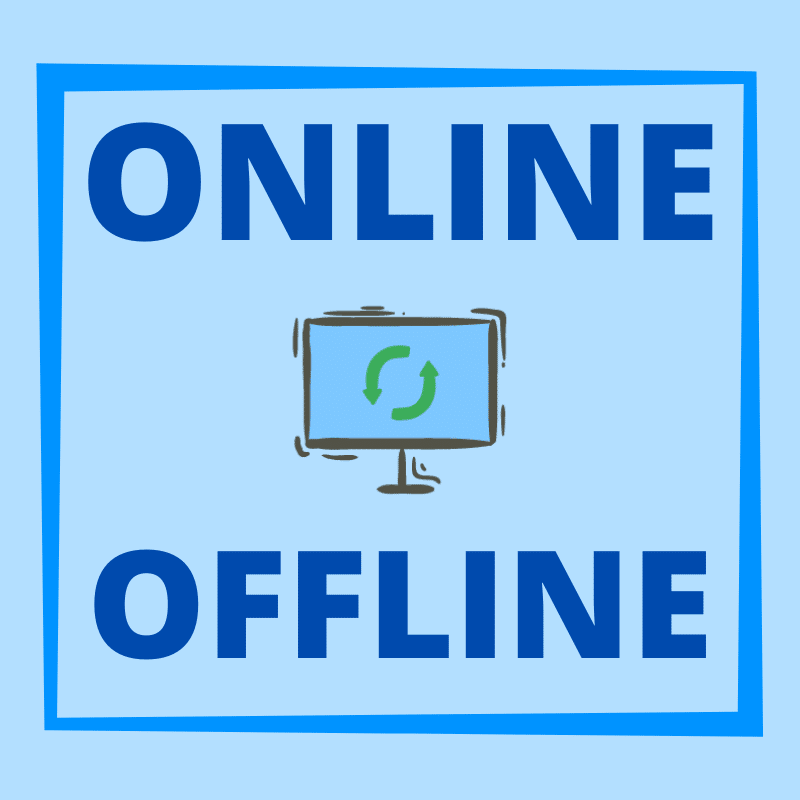 Online-Offline synchronization
