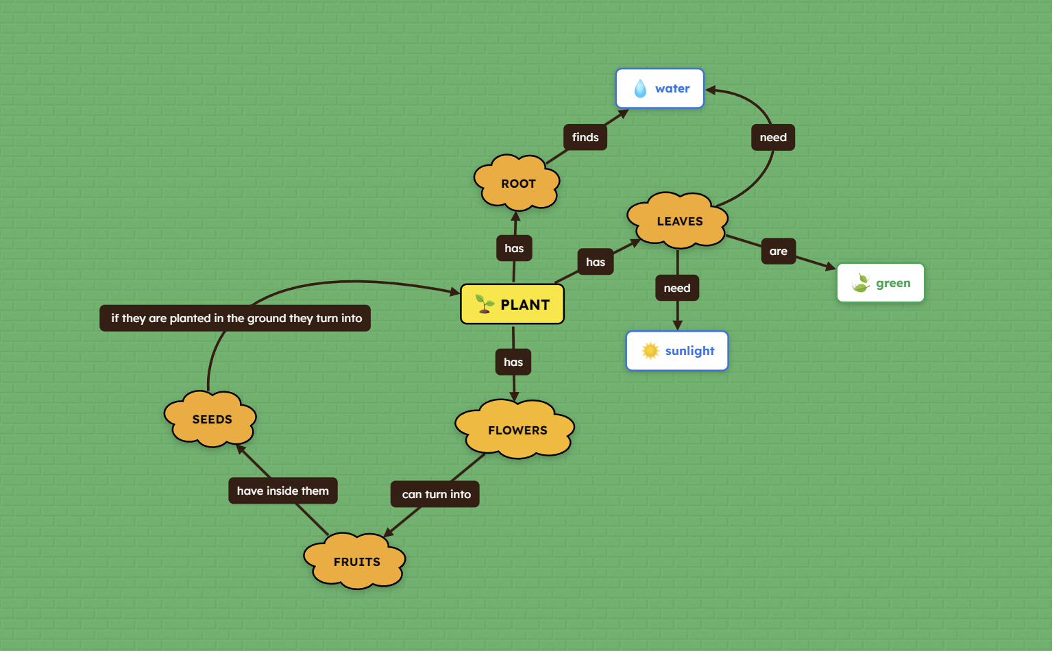 Plant Mind map idea