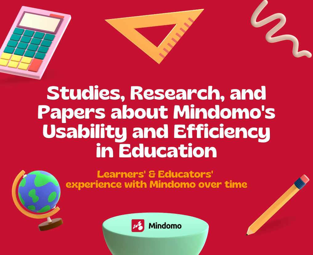 Research and Documents the Efficiency of Mindomo in Education and lear