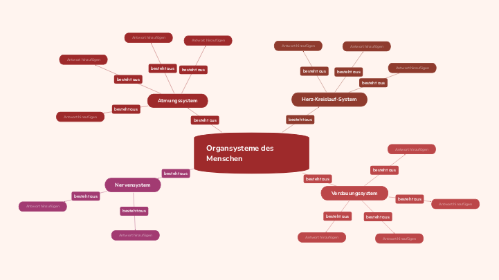 Organsysteme des Menschen