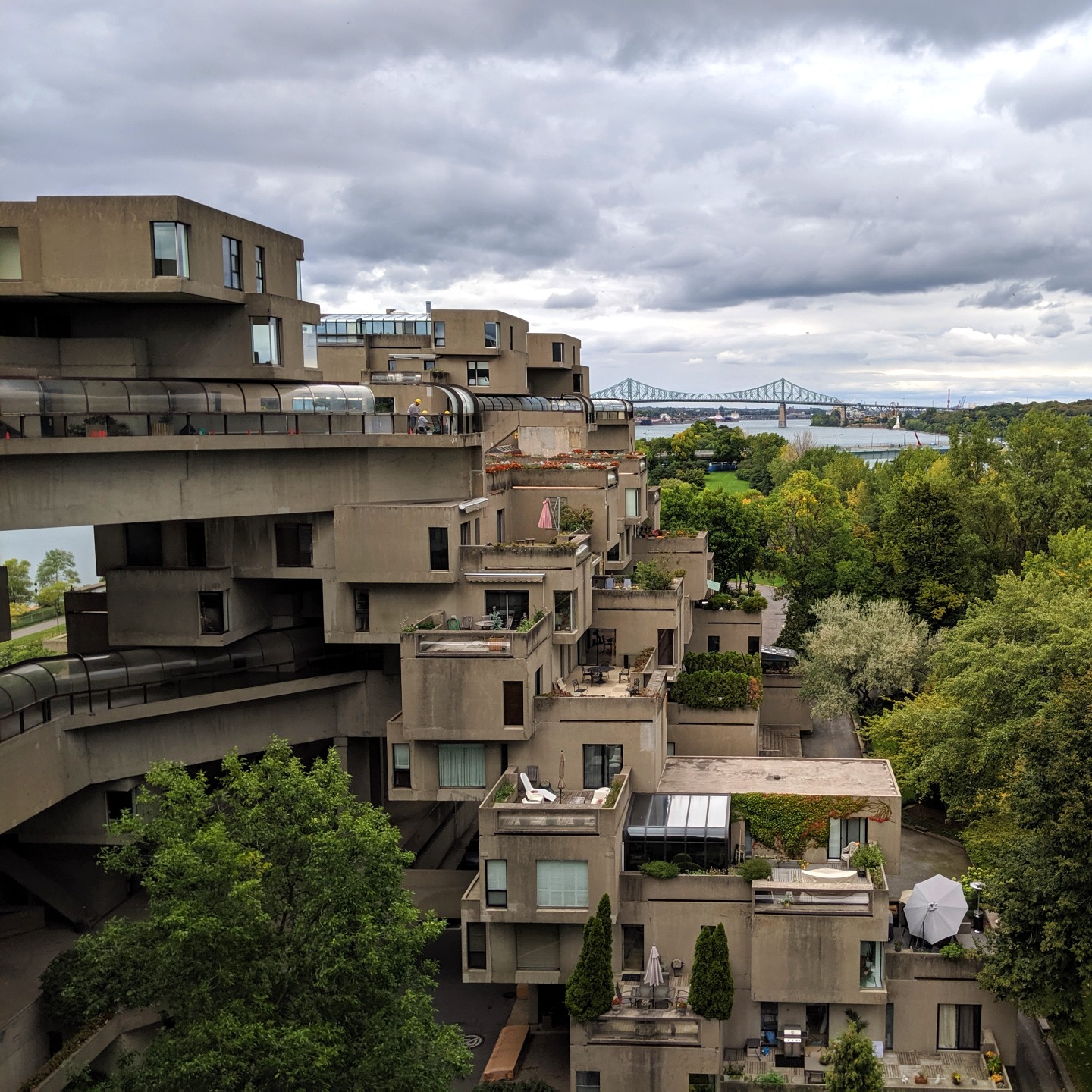 3. Habitat 67, Montreal. An impressively designed living space in Montreal. Built in 1967 for the Olympics.