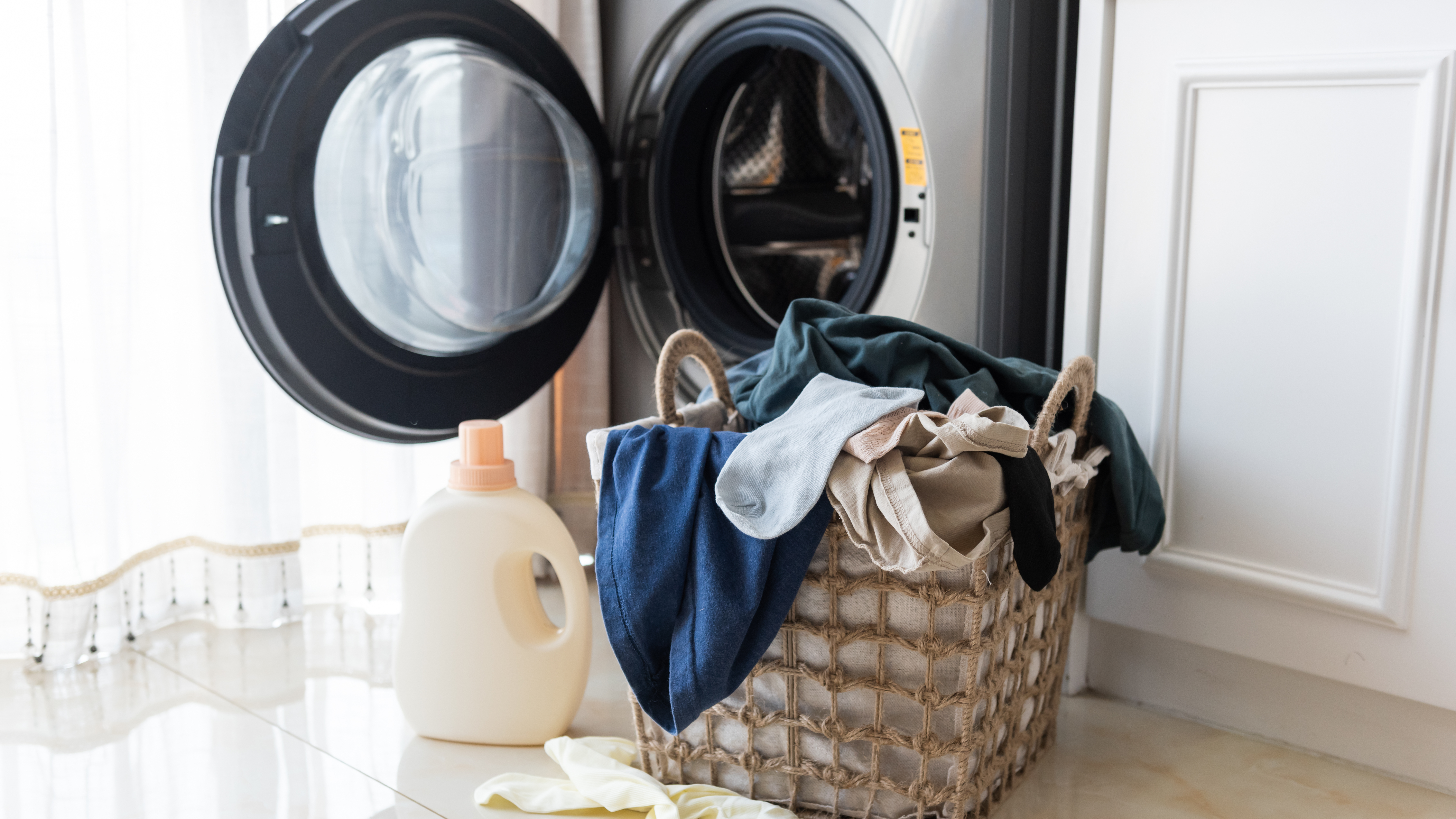 At the consumer's home
the shirts are constantly being
worn, washed and dried.
