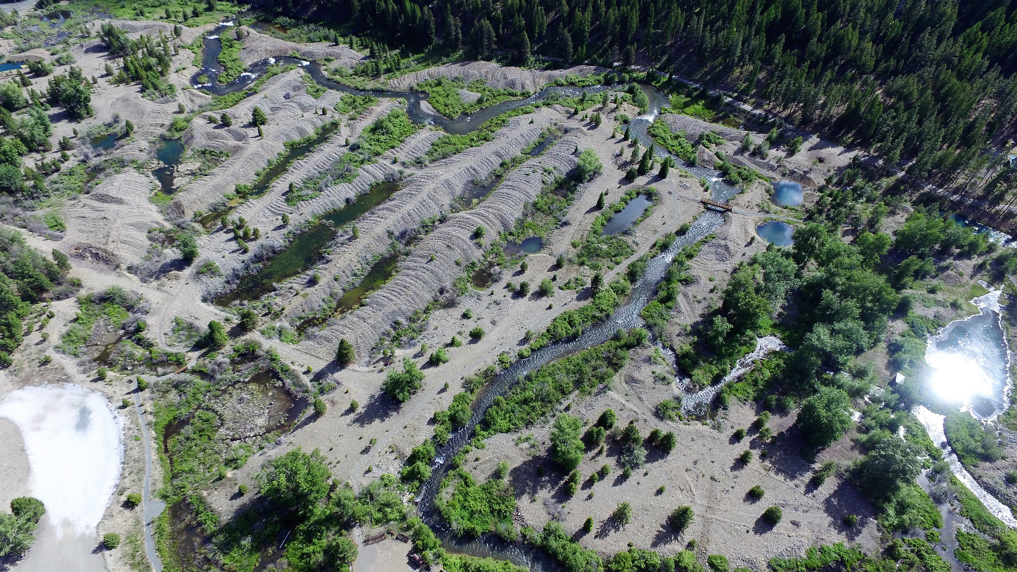 A dredge was wanting to be built across Sumpter Valley, Cracker Creek and Powder River. This occurred in Oregon, U.S.A.