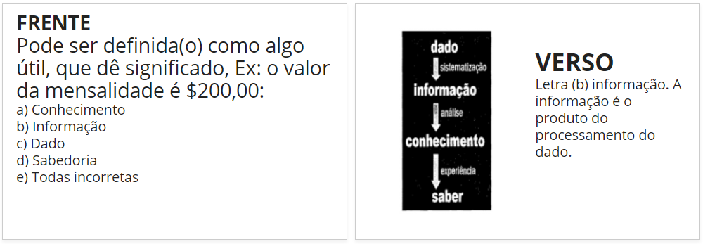 Múltipla Escolha