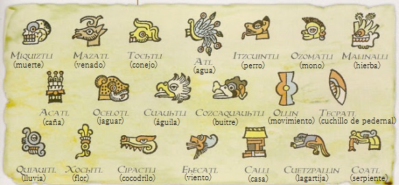 Escritura Jeroglífica aunque en estado fonético en la época de la conquista