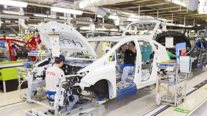The product of automobiles is the resource of hard working people. In the home country of Japan people are very hard working.