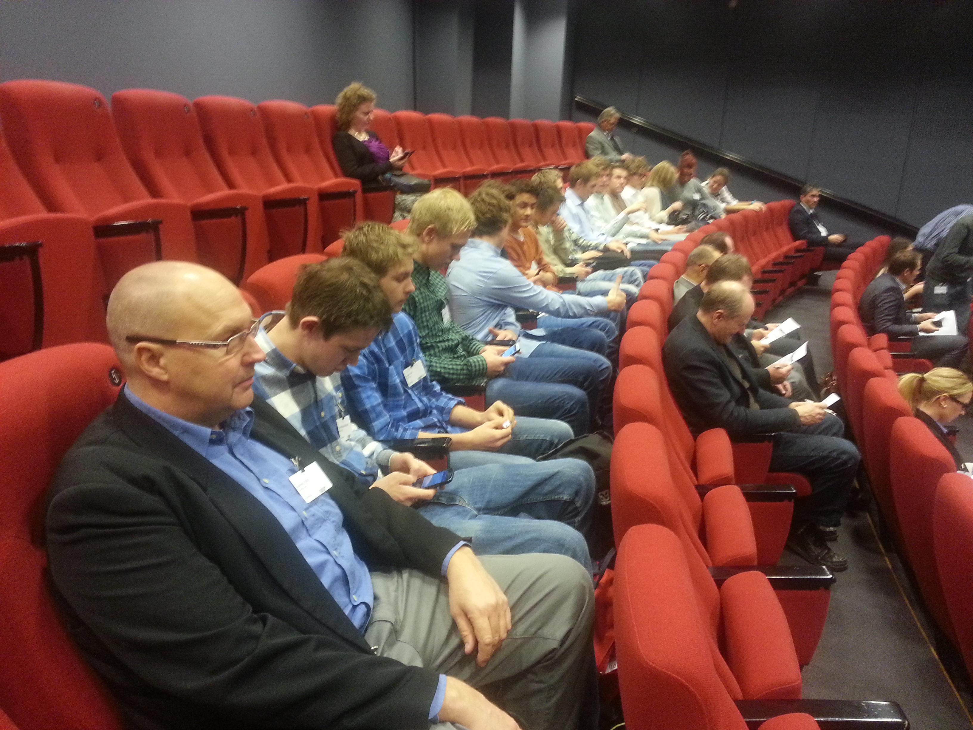 TAF klassen på plass på Felix konferannsesenter