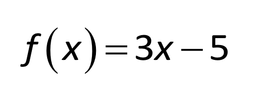 Given this equation find the inverse