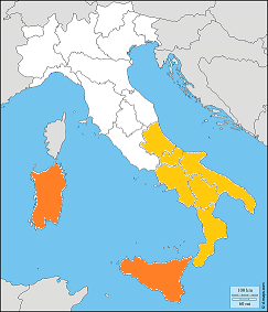 Regioni del Mezzogiorno