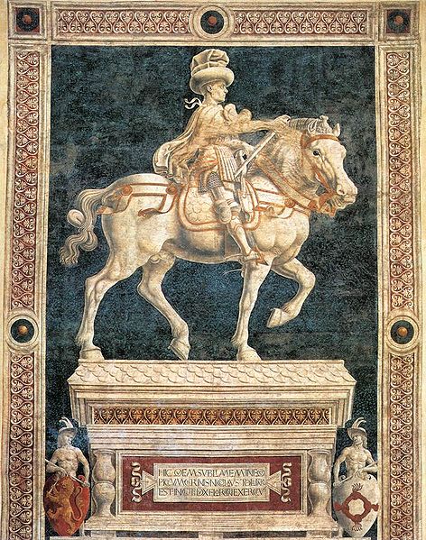 MONUMENTO EQUESTE A NICCOLO' DA TOLENTINO