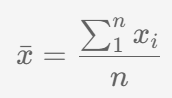 sample mean