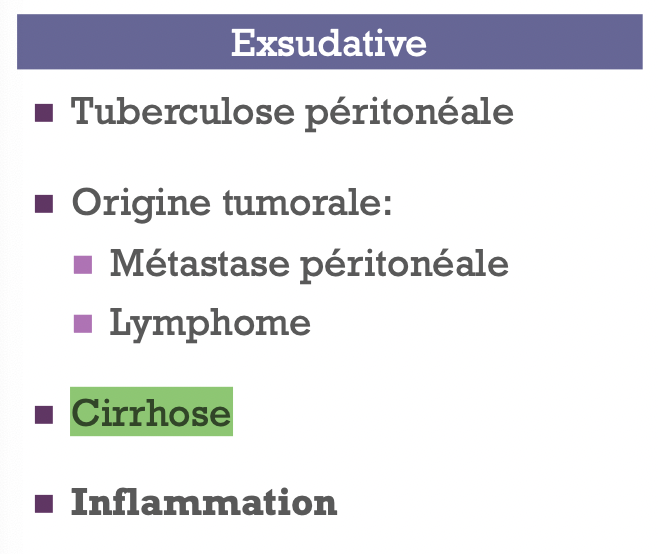 Exsudative