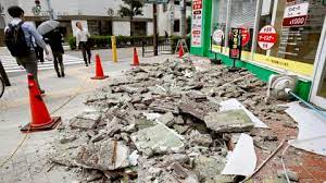 2018, Osaka, Japan Earthquake