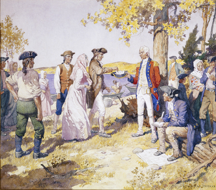 Loyalists Challanges in Aquiring New Land, 1783