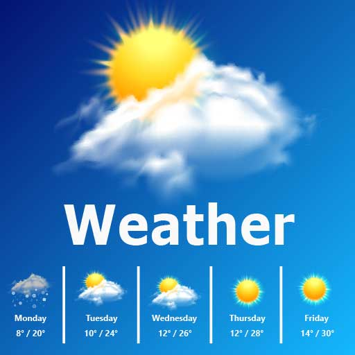 the weather shows temporary states of the atmosphere