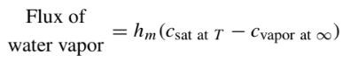 Evaporation from Wet Surfaces(7.5.1)