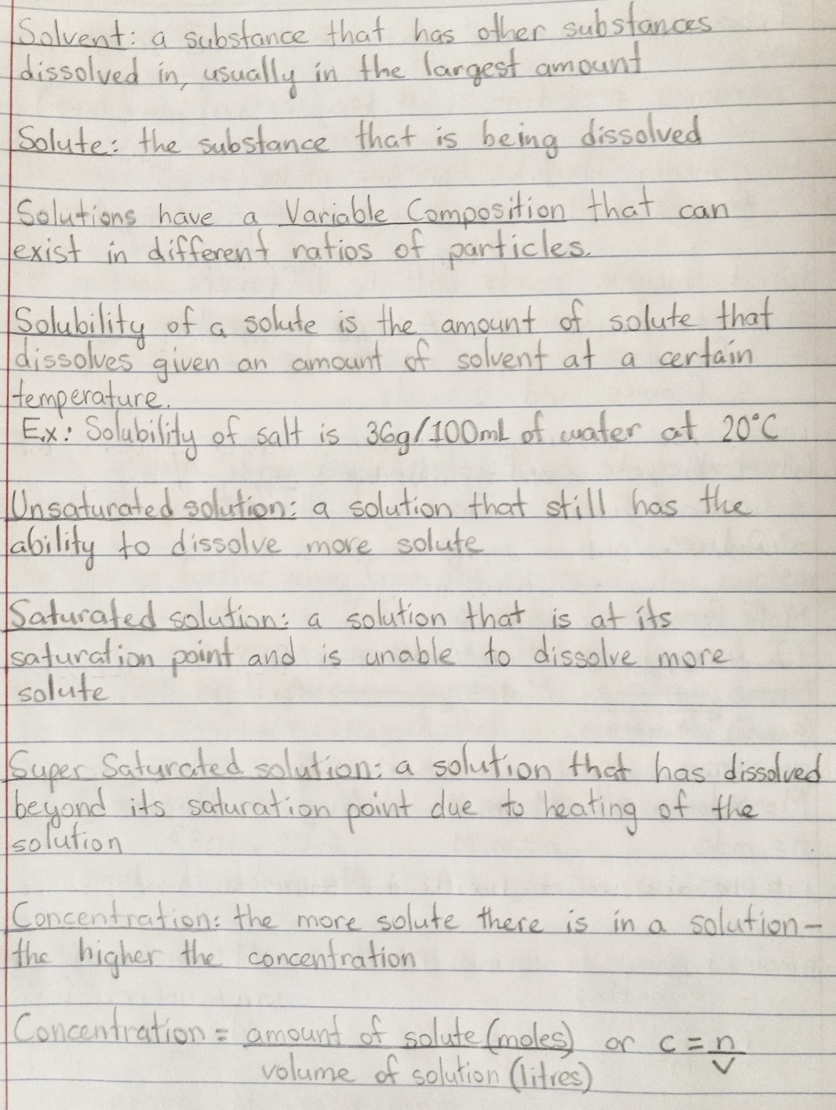 Notes