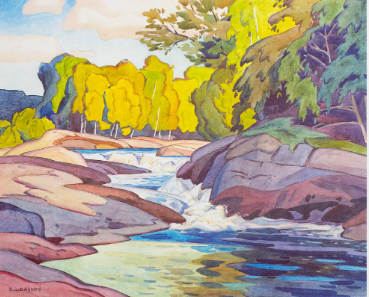 watercolours
