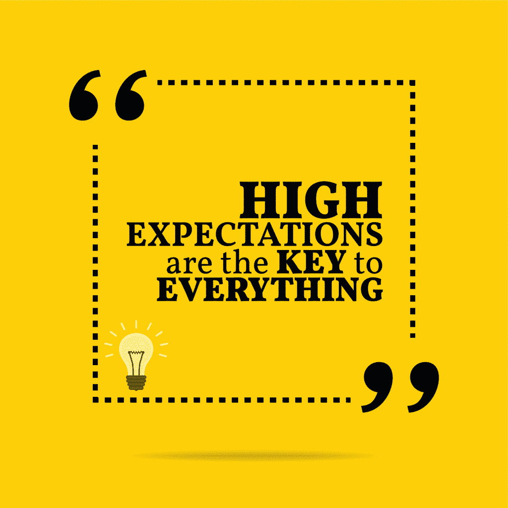 High Expectations
for our students