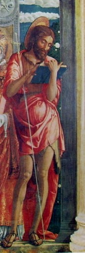GIOVANNI IL BATTISTA è sbilanciato sull'anca