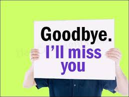 "All good things must come to an end."

You can't keep having good luck or fun forever; eventually it will stop.
