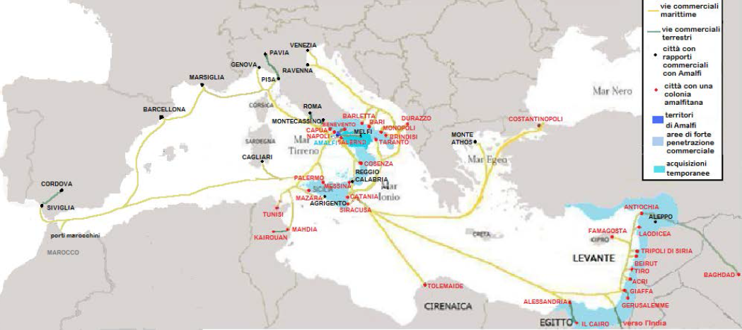 Nord Africa, Sicilia, Costantinopoli