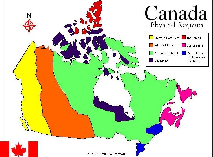 Canada's land form region
