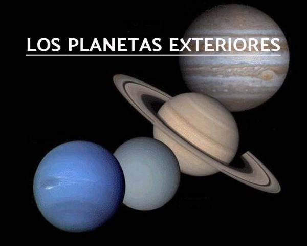 Planetas exteriores