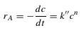 nth Rate Law
