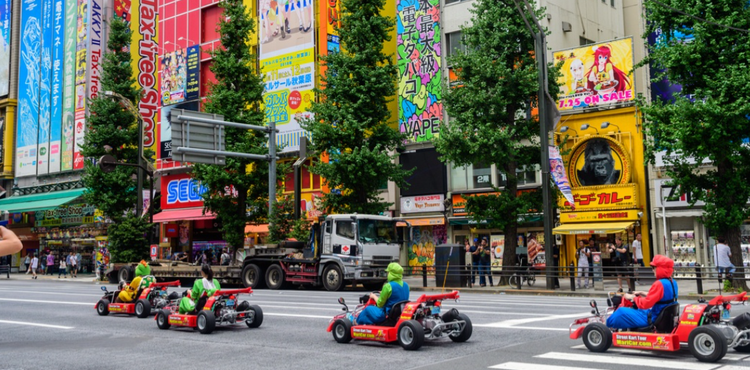 Real Life Mario Kart @ Tokyo, Japan